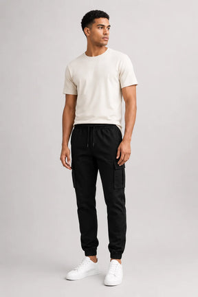 Calça Cargo Jogger Cáqui