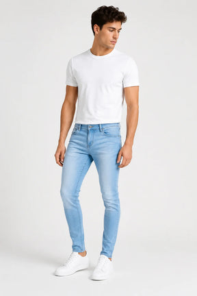 Calça Jeans Skinny Azul Escuro