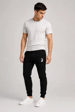 Calça Jogger Moletom Cinza Mescla