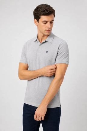 Camisa Polo Piquet Algodão Manga Curta