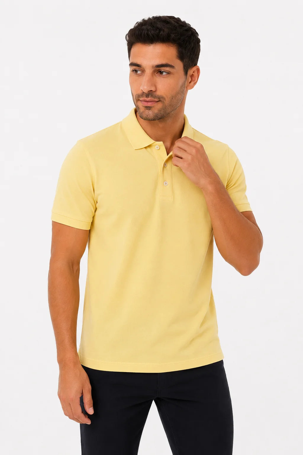 Camisa Polo Piquet Lisa Vermelho
