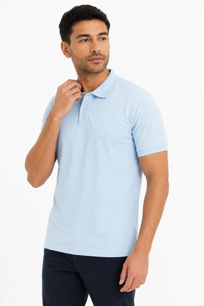 Camisa Polo Piquet Lisa Preto
