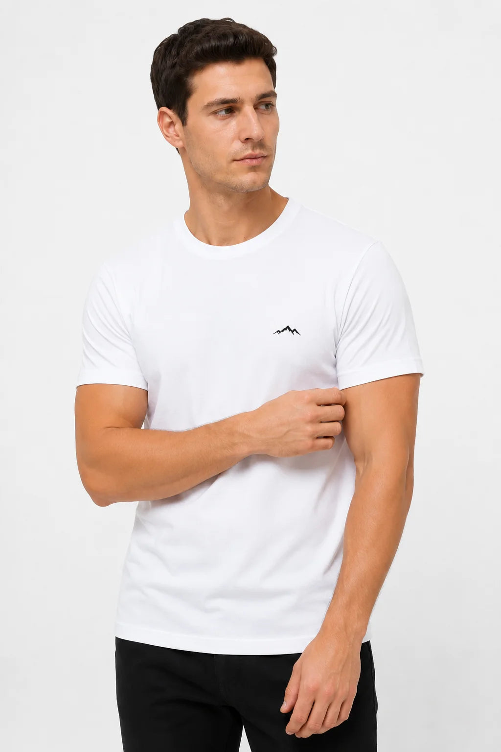 Camiseta Fio 30.1 Mountain Azul Marinho