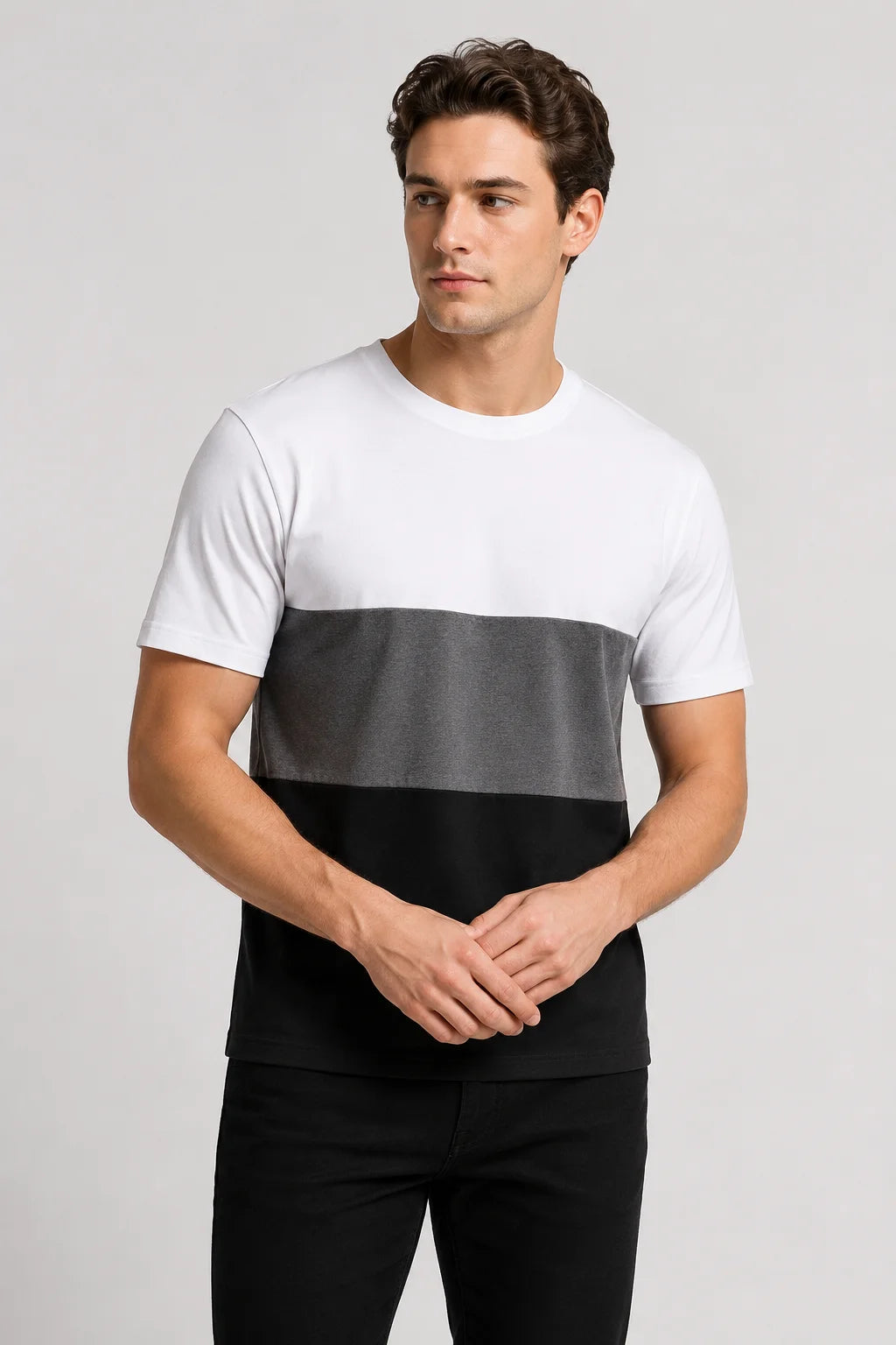 Camiseta Algodão Fio 30.1 Tricolor Urban