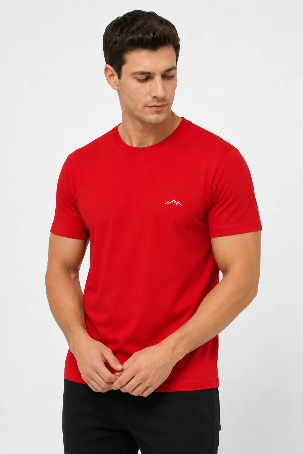 Camiseta Fio 30.1 Mountain Azul Marinho