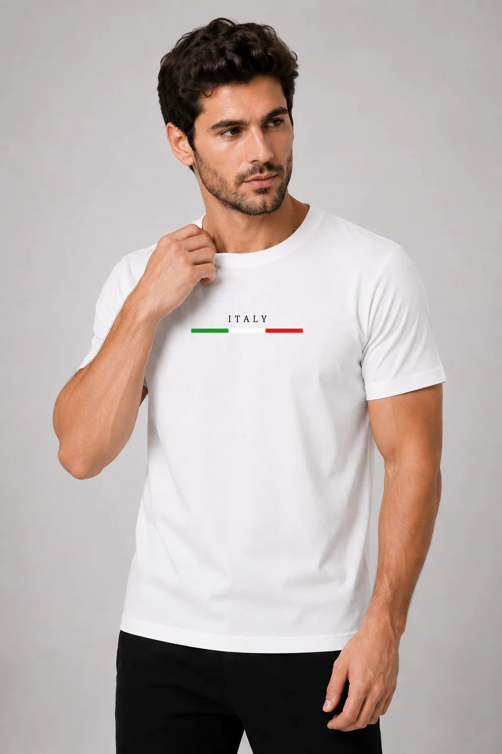 Camiseta Algodão Italy Verde