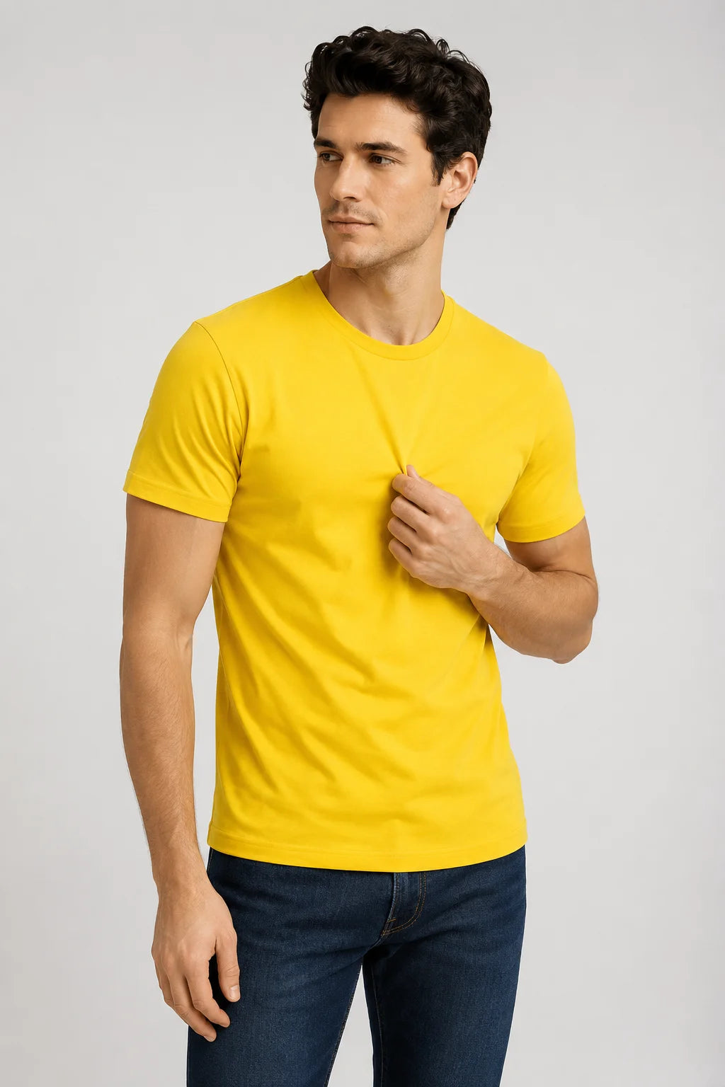Camiseta Algodão Lisa Branco