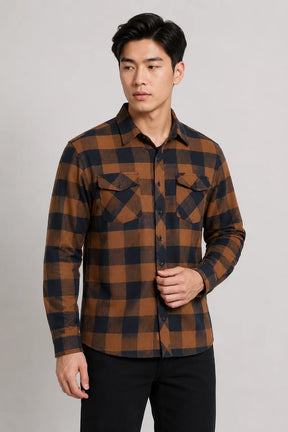 Camisa Flanela Xadrez Vermelho